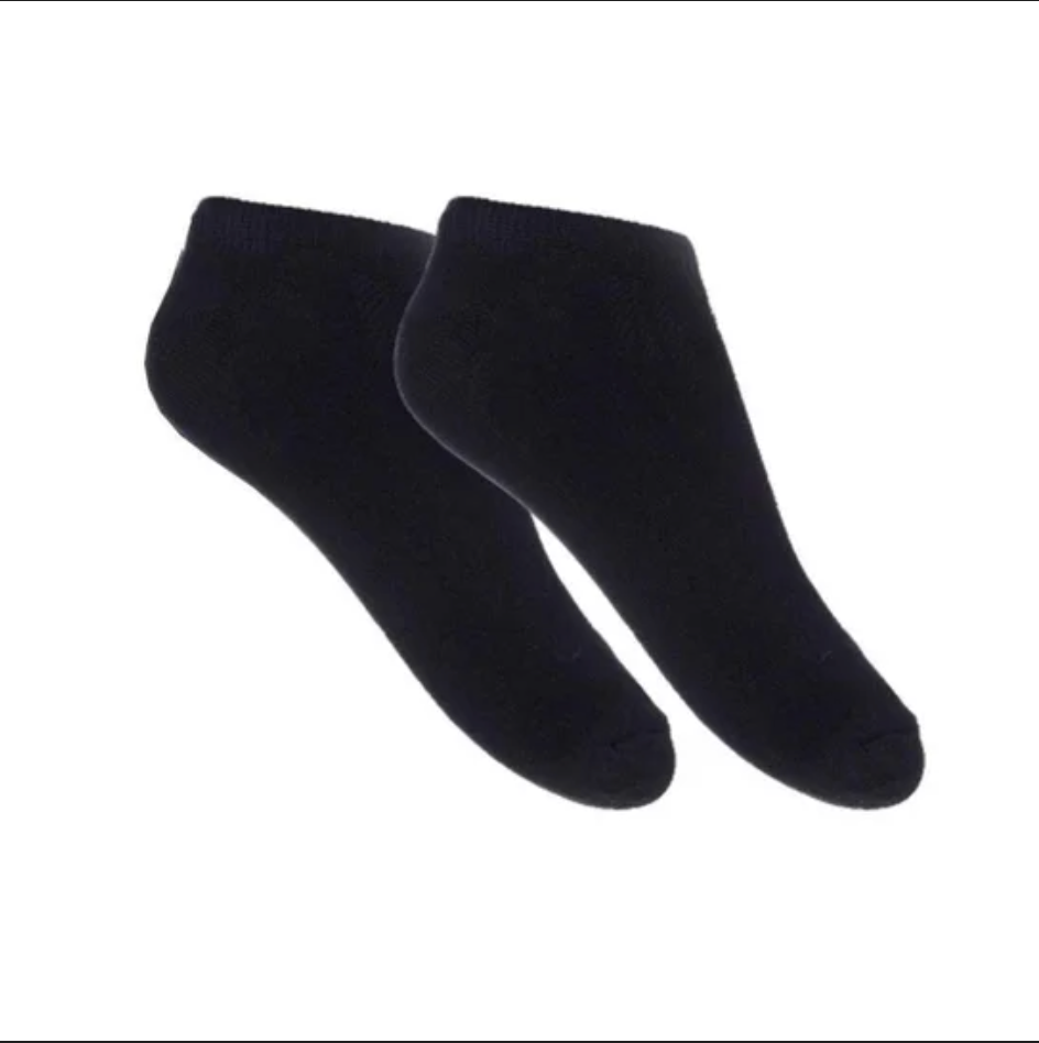 Premium Black Crew Socks (1 Pair)