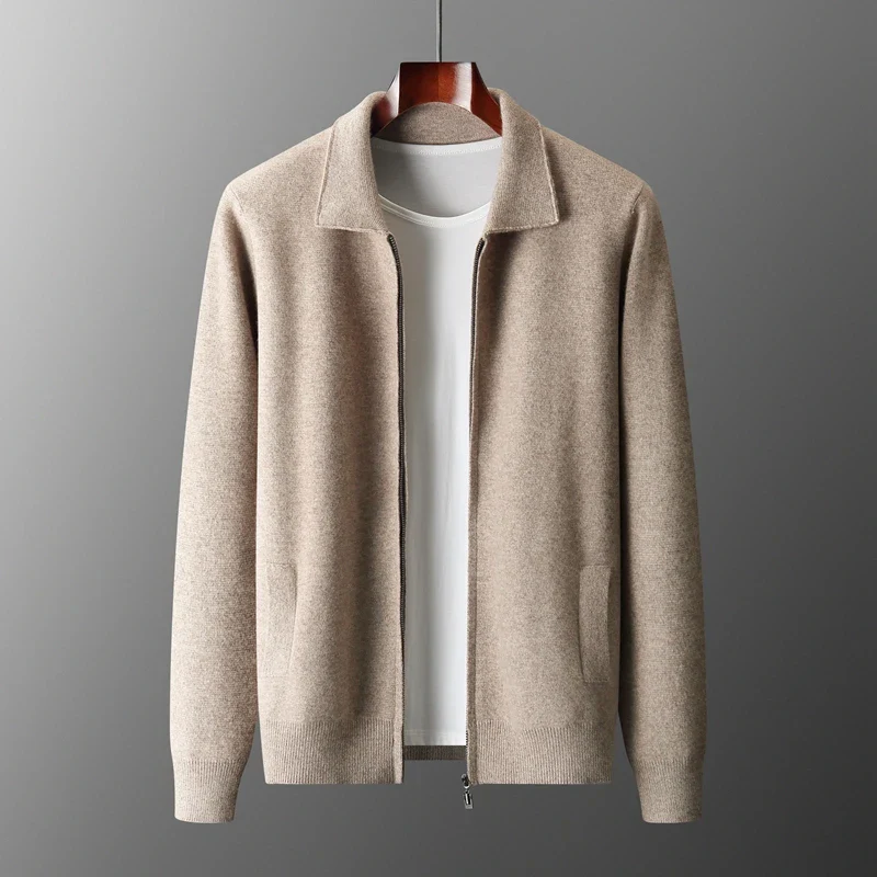 Robert | Men's Zip Up Sweater